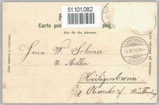 5080 Laufenburg Lithographie / Künstlerkarte sign. Biese