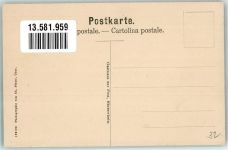 7438 Hinterrhein Foto AK Postamt Gasthaus