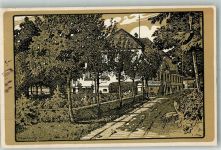 4950 Huttwil 1922 Künstlerkarte Gasthaus Pension Häbernbad