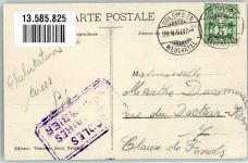 2012 Auvernier 1907 Foto AK Bahnhof Geschäft Straße