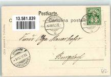 3360 Herzogenbuchsee 1901 Foto AK Bahnhofstrasse