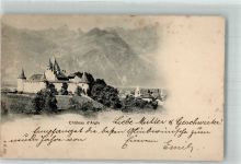 1860 Aigle 1901 Foto AK Schloss