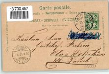 8192 Glattfelden 1899 BOAKC Lithographie