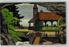 3800 Sundlauenen - Beatus Höhlen Kreuzgang