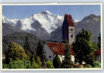 3800 Unterseen - Kirche, Jungfrau