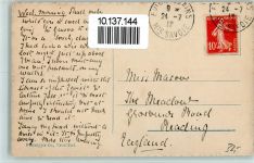 1873 Val-d'Illiez 1912 Gebrauchsspuren Phototypie 8630 - Paysage - Bauer mit Esel - foto AK