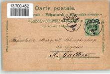 8952 Schlieren 1906 BOAKC Bahnhofstrasse Lithographie