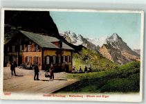 Grosse Scheidegg 1909 - Mettenberg Mönch EIger