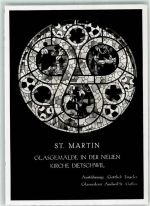 9533 Kirchberg SG - Glasgemälde in der neuen Kirche Dietschwil