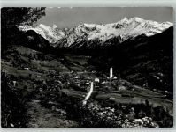 7247 Saas im Prättigau - Blick gegen Klosters und die Silvrettagruppe