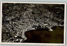 6936 Cademario 1953 Foto AK Fliegeraufnahme Luftpost