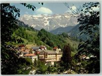7212 Seewis Dorf Foto AK Gott hilft Häuser