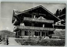 3925 Grächen 1969 Foto AK Pension Lärchenheim