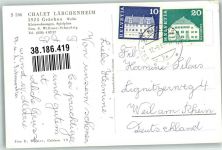 3925 Grächen 1969 Foto AK Pension Lärchenheim