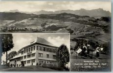 9038 Rehetobel - Ausblick vom Gasthaus z. Gupf