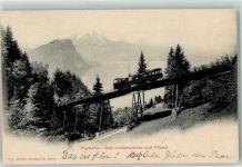 Rigibahn 1902 - Schnurtobelbrücke Pilatus