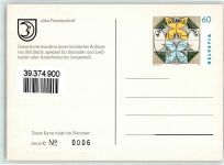 4402 Frenkendorf Ganzsache Kirche Denkmal limitierte Auflage Karten Nr 0006 Serie C