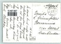 8887 Mels - Wasserfall bei Patöni St Antoniuskapelle Hotel Waldheim Feldpost Mat Kp 62