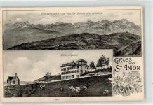 9413 Oberegg 1907 - Hotel Alpenhof Säntisgebirge St.Anton
