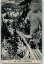 Rigibahn 1909 - Schnurtobelbrücke