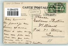 Col de la Tourne 1905 - Le Rocher de Tablette a la tourne