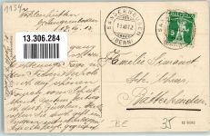 3153 Gambach 1912 Foto AK Wahlenhütten Rüschegg Pension Alpenblick