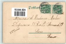 3852 Ringgenberg BE 1901 Prägedruck