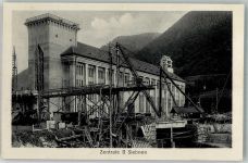 8854 Siebnen Foto AK Kraftwerk Wäggital Zentrale II
