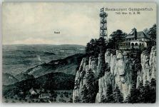 4145 Gempen Gebrauchsspuren Restaurant Gempenfluh Aussichtsturm