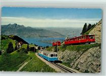 6354 Vitznau - Rigi Vitznau und Arth-Rigi-Bahn mit Rigi-Staffel Pilatus und Vierwaldstätter See