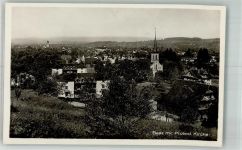 6340 Baar 1933 Foto AK Protest, Kirche