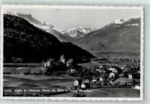 1860 Aigle 1945 Foto AK Schloss