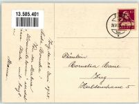 6300 Zug Zugo 1935 Radierung Studentika