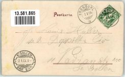 9304 Bernhardzell 1904 Foto AK Gasthaus zum Adler Fähre Winterburg Erlenholz