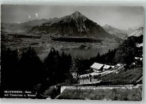 3803 Beatenberg 1955 Foto AK Bergbahn Thunersee Niesen