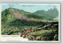 6410 Goldau Lithographie Verlag Schlumpf Nr. 2235