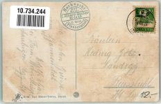 Pfannenstiel 1923 Gebrauchsspuren Hotel Gasthaus Kurhaus Hochwacht