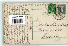 6170 Schüpfheim Prägedruck Lithographie Bahnpost 2672