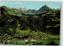 8753 Mollis - Mürtschenstock Fronalpstock Vogelschau