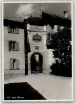 7130 Ilanz 1934 Foto AK Obertor