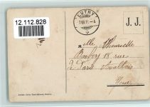 1095 Lutry - Lac Léman Un Coup de Vent - Gischt einer Welle