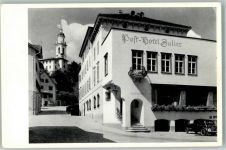 7450 Tiefencastel Foto AK Hotel Julier Auto