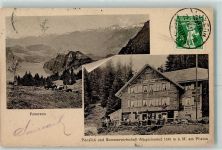 6052 Hergiswil NW 1912 - Pension Sommergasthaus Alpgschwänd am Pilatus