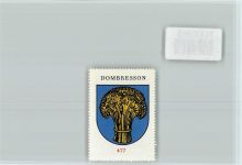 2056 Dombresson - Vignette Wappen Kaffee Hag ca 1920-1940 DOmbresson