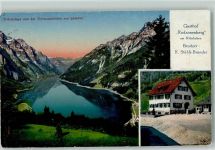 8750 Klöntal - Gasthaus Rodannenberg am Klöntalsee Von der Schwammhöhe aus Hüttenstempel