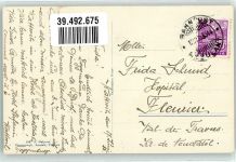 9050 Appenzell Foto AK Mädchen Junge Foto Gaberel BahnpostZug 3644