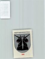 8932 Mettmenstetten - Vignette Wappen Kaffee Hag 1920-1940 Einhörner