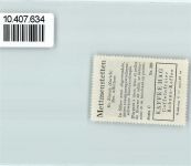 8932 Mettmenstetten - Vignette Wappen Kaffee Hag 1920-1940 Einhörner