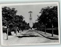 8953 Dietikon 1939 Foto AK Partie bei der Kirche AK
