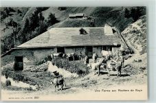 1844 Rochers-de-Naye Montreux - Une Ferme aux Rochers de Naye